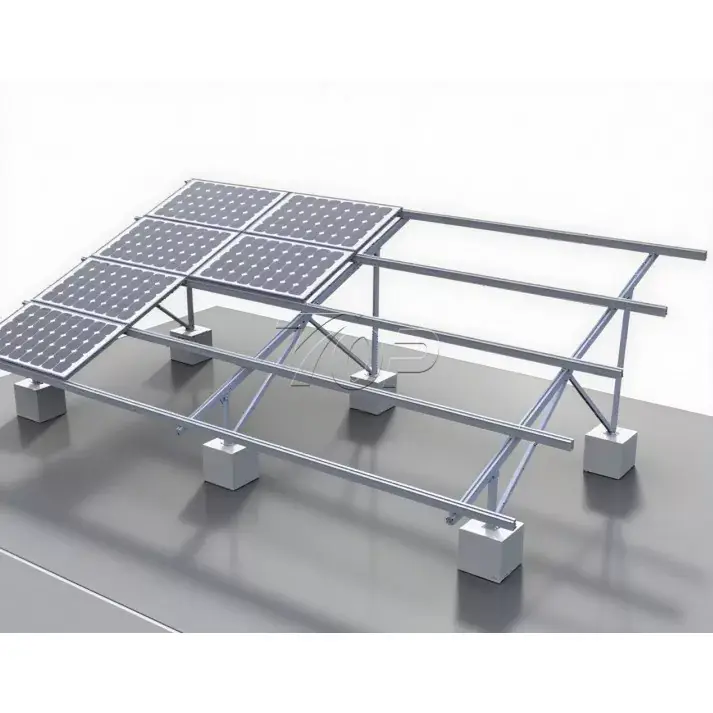 Nền tảng bê tông Hỗ trợ PV mặt đất gắn kết năng lượng mặt trời