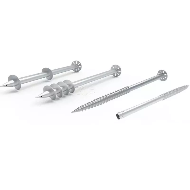 Cọc vít đất cho hệ thống lắp đặt năng lượng mặt trời