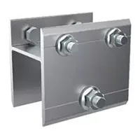 Aluminum Solar Panel Mounting Rail Clamp