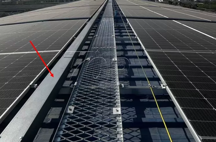 Galvanized Steel Solar Cable Tray Systems
