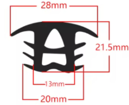 Solar Panel Sealing Waterproof Rubber Strip