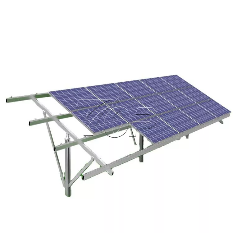 Hệ thống lắp đặt mặt đất một cọc cho các tấm pin mặt trời