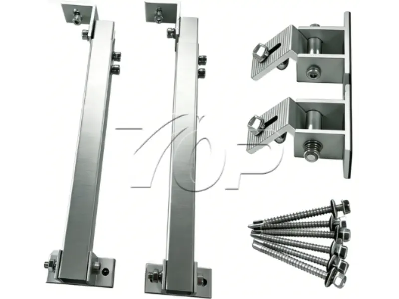Gắn chân nghiêng có thể điều chỉnh bằng năng lượng mặt trời