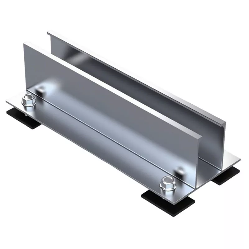 Hệ thống gắn trên mái nhà bằng đường ray siêu năng lượng mặt trời