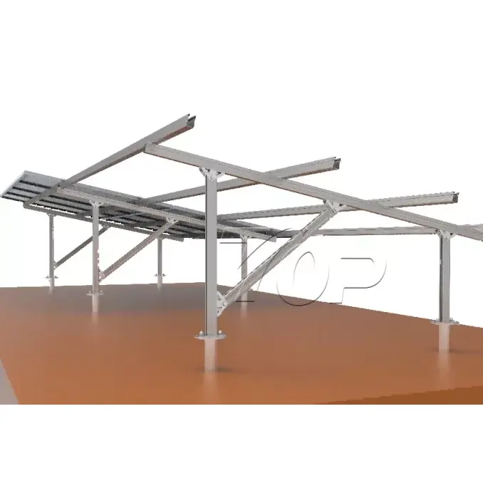 Kết cấu gắn trên mặt đất bằng thép ZAM